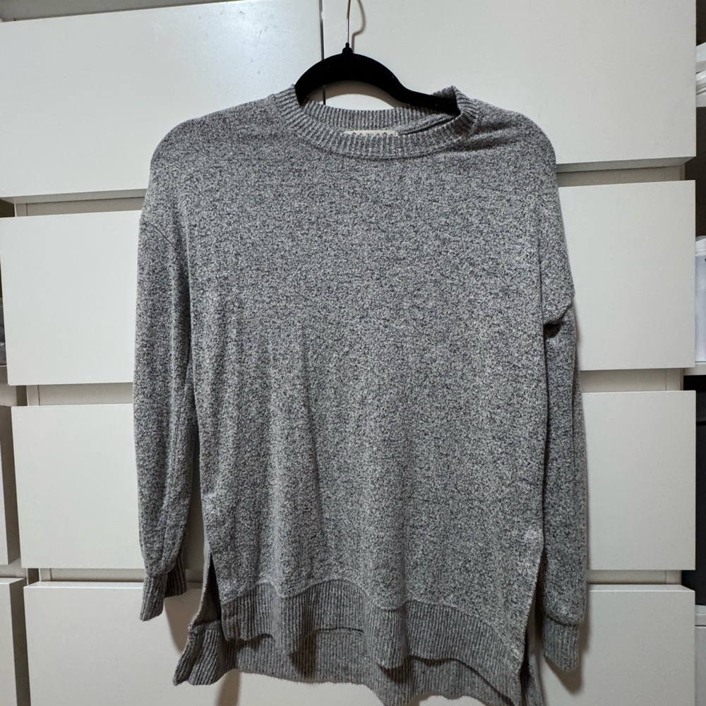 Pink Republic Heather Gray Women's Sweater
